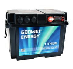 4DAVE BATTERY BOX Lithium GBB101, 100Ah, 12V, střídač 1000W