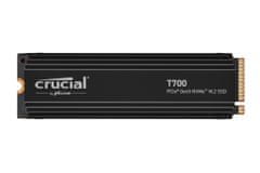 Crucial T700/heatsink/1TB/SSD/M.2 NVMe/Čierna/5R