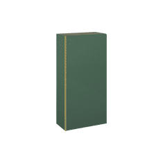 Elita Look, závesná bočná skrinka 40x21,6x80 cm 1D, zelená matná, ELT-168570