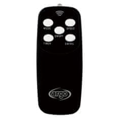Argo Ventilátor , 398200035, TABLO EVO BLACK, stolný, 3 rýchlosti, 3 režimy, 5 čepelí, diaľkové ovládanie, 55 W