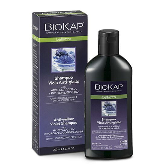 BioKap Šampón s neutralizáciou žltých tónov 200 ml
