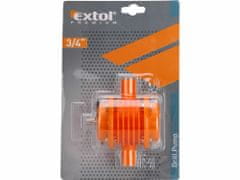 Extol Premium Čerpadlo na vŕtačku, 2x 3/4'' (20cm), max. prietok 50l/min, EXTOL PREMIUM