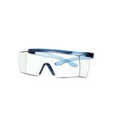 3M 3M SecureFit 3700, Ochranné okuliare cez okuliare, modré bočnice, povrchová úpravá proti poškriaba