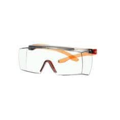 3M 3M SecureFit 3700, Ochranné okuliare cez okuliare, oranžové bočnice, povrchová úpravá Scotchgard