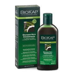 BioKap Detoxikačný šampón na vlasy s čiernym ílom a aktívnym uhlím 200 ml