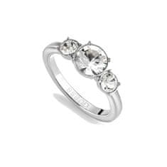 Guess Elegantný oceľový prsteň so zirkónmi JUBR03178JWRH (Obvod 54 mm)