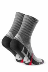 Amiatex Dámske ponožky 022 295 grey, šedá, 35/37