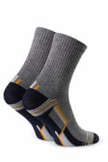 Amiatex Dámske ponožky 022 290 grey, šedá, 35/37