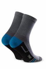 Amiatex Dámske ponožky 022 301 grey, šedá, 35/37
