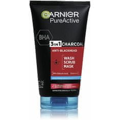 Garnier 3v1 proti čiernym bodkám Pure Active (Intensive Charcoal Anti-Blackhead) 150 ml