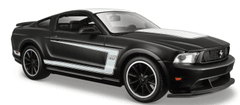 Maisto Ford Mustang Boss 302, matne čierna, 1:24