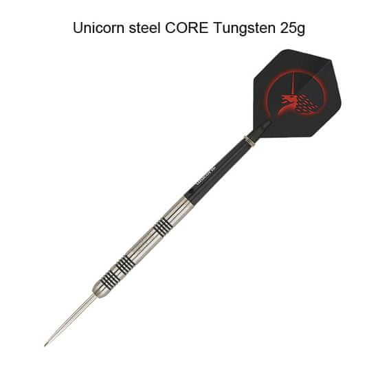 Unicorn Šípky steel CORE 25g, 80% wolfram
