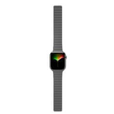 EPICO magnetický remienok pre Apple Watch 42/44/45mm, čierny/modrý 63418101300001