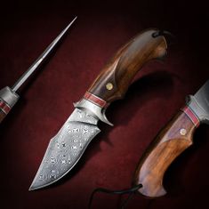Oem Damaškový lovecký nôž MASTERPIECE Ryotaro-Zelená KP26626
