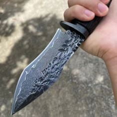 Oem Damaškový lovecký nôž MASTERPIECE Shiori-Čierna KP26640