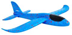 Kruzzel Penové Hádzacie Lietadlo 37cm modré