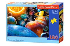 Castorland Puzzle Planéty a ich mesiace 180 dielikov