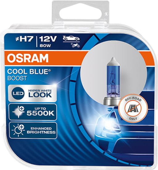Osram OSRAM H7 62210CBB-HCB COOL BLUE BOOST 5500K 80W