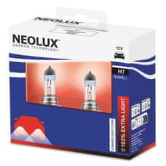 NEOLUX NEOLUX H7 12V 55W PX26d Extra Light plus 130% 2ks N499EL1-2SCB