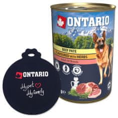 Ontario Konzerva hovězí paté s bylinkami 400 g