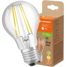 LEDVANCE LED žiarovka E27 A60 4W = 60W 840lm 3000K Teplá biela 300° Filament 