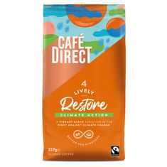 Cafédirect mletá káva Lively s tónmi karamelu 227 g