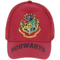 Detská šiltovka Harry Potter Hogwarts II Barva: ČERVENÁ, Velikost: 54