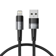 Tech-protect Ultraboost kábel USB / Lightning 12W 2.4A 25cm, šedý