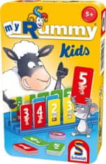 Schmidt Detská hra MyRummy Kids v plechovej krabičke