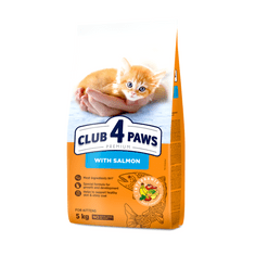 Club4Paws Premium pre mačiatka s lososom 5kg