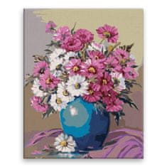 Malujsi Maľovanie podľa čísel - Kvety, kamkoľvek sa pozriete - 80x100 cm, bez dreveného rámu