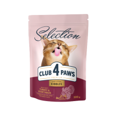 Club4Paws Premium pre dospelé mačky s morkou a zeleninou 300 g