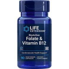 Life Extension Doplnky stravy Bioactive Folate Vitamin B12