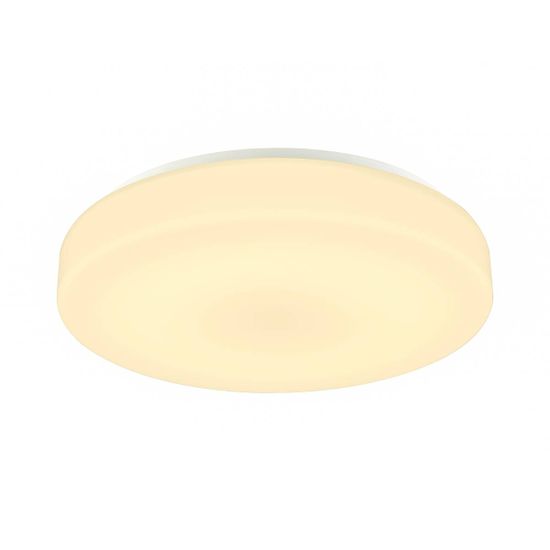SLV BIG WHITE Lips 50 Drum CW LED vonkajšie nástenné a stropné nadstavbové svietidlo, biela, IP44 3000 / 4000K 1002077