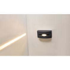 SLV BIG WHITE OUT-BEAM FRAME CW vonkajšie LED nástenné a stropné prisadené svietidlo antracit 3000 K 1003518