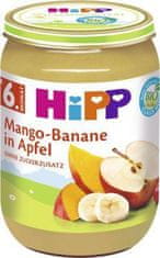 HiPP BIO Jablko s mangom a banánmi, 190 g