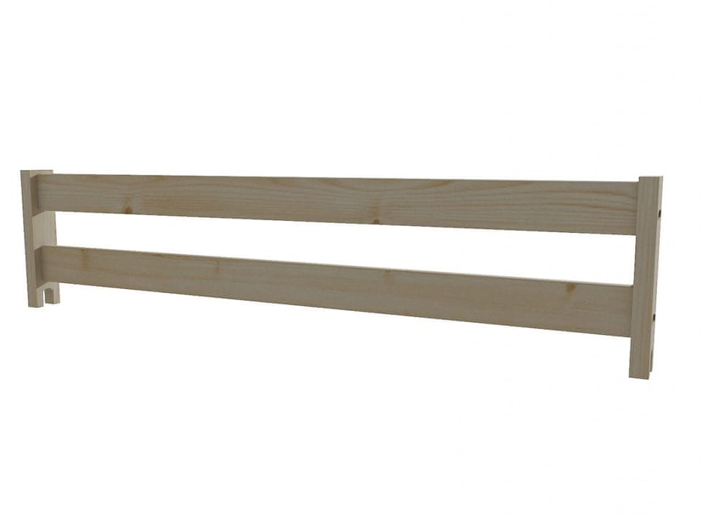 eoshop Zábrana A (Farba dreva: surové drevo, Dĺžka: 120 cm)
