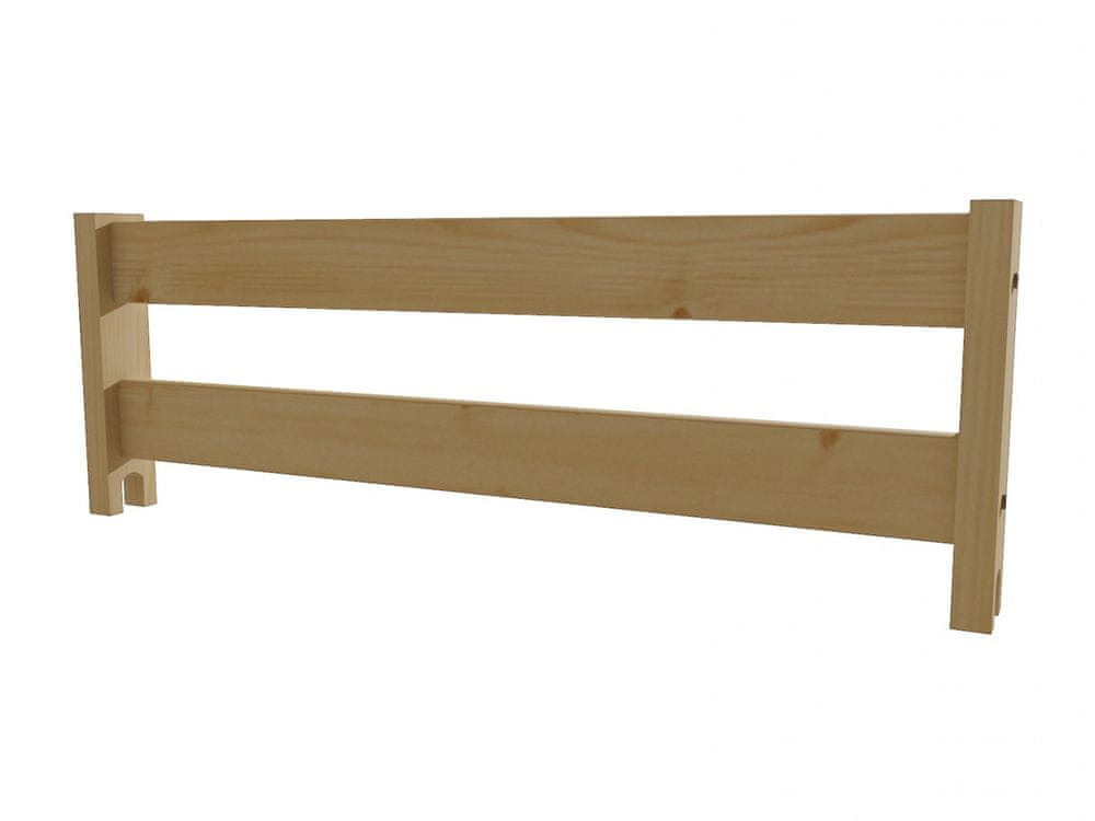 eoshop Zábrana A (Farba dreva: bezfarebný lak, Dĺžka: 80 cm)