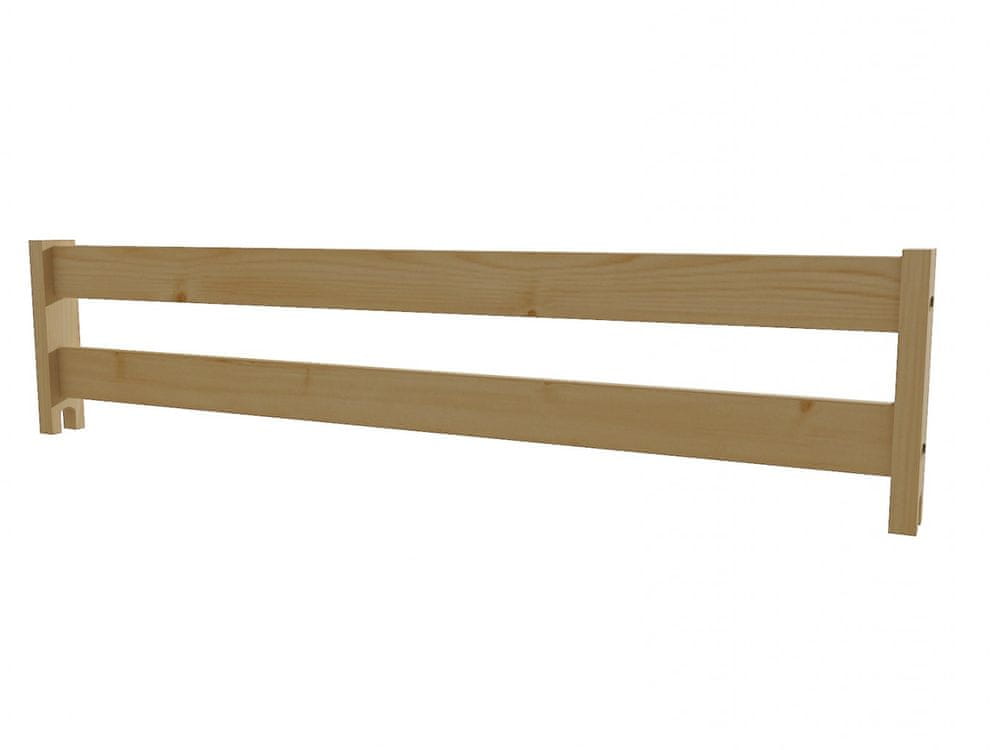eoshop Zábrana A (Farba dreva: bezfarebný lak, Dĺžka: 120 cm)