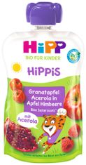 HiPP BIO iS Jablko-Maliny-Granátové jablko-Acerola od uk. 1. roku, 100 g