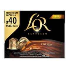 Espresso Colombia 40 ks kapsúl, kompatibilný s kávovarmi Nespresso