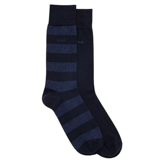 Hugo Boss 2 PACK - pánske ponožky BOSS 50467712-467