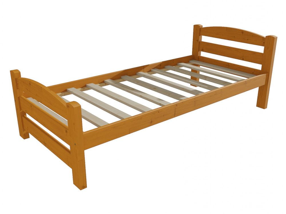 eoshop Detská posteľ DP 008 (Rozmer: 80 x 200 cm, Farba dreva: morenie jelša)