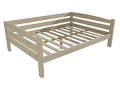 eoshop Detská posteľ DP 010 XL (Rozmer: 160 x 200 cm, Farba dreva: surové drevo)