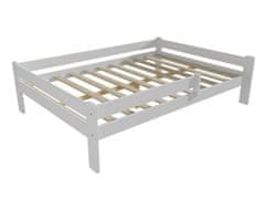 eoshop Detská posteľ DP 012 XL so zábranou (Rozmer: 160 x 200 cm, Farba dreva: farba biela)