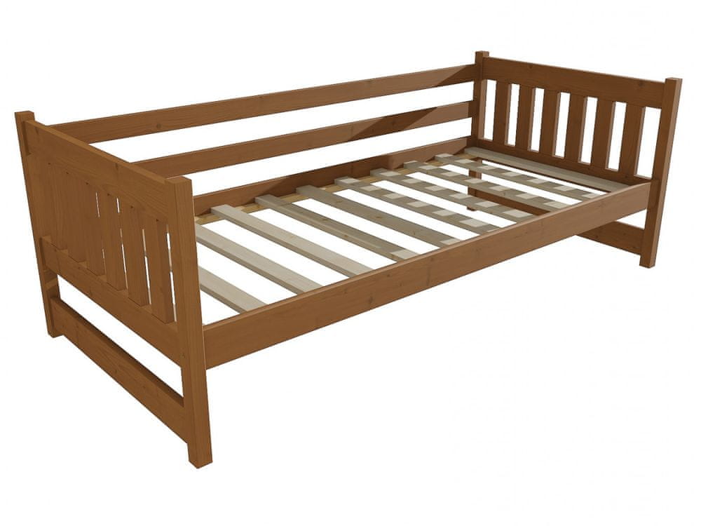 eoshop Detská posteľ DP 024 (Rozmer: 90 x 180 cm, Farba dreva: morenie dub)