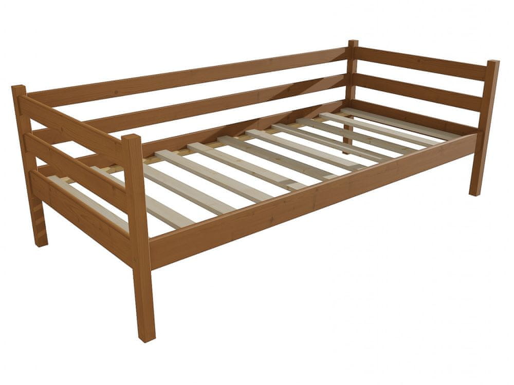eoshop Detská posteľ DP 028 (Rozmer: 90 x 180 cm, Farba dreva: morenie dub)