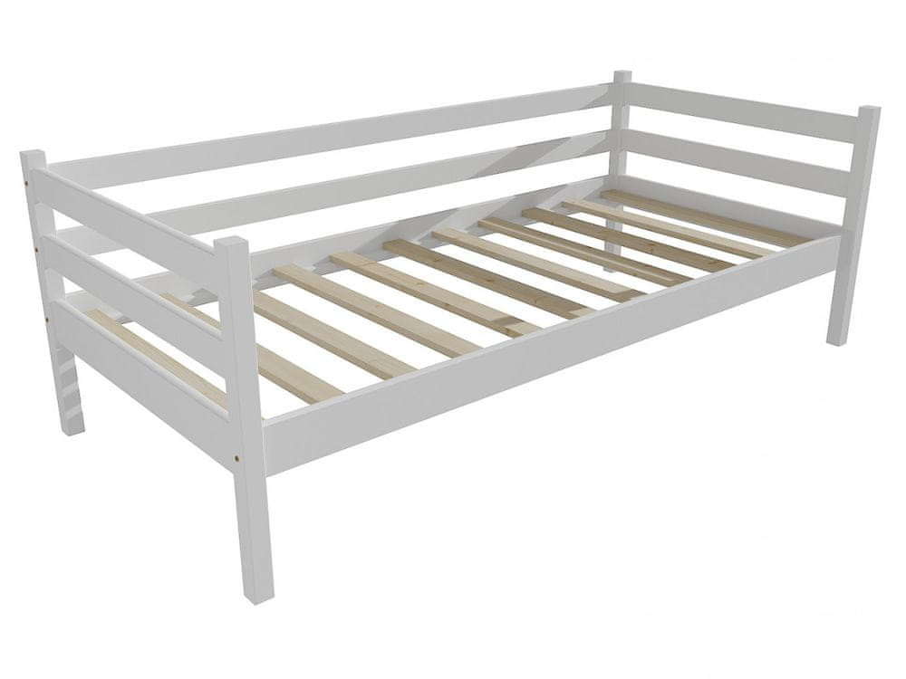 eoshop Detská posteľ DP 028 (Rozmer: 80 x 160 cm, Farba dreva: farba biela)