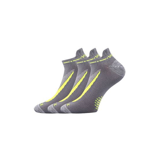 Voxx 3PACK ponožky sivé (Rex 10)