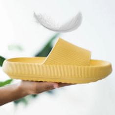 VIVVA® Mäkké domáce penové unisex papuče – žltá, 38/39 | FLIPSY